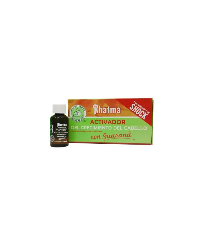 Tratamiento activador del cabello · Rhatma · 4 Viales de 25ml