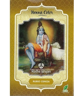 Henna Rubio ceniza en polvo · Radhe Shyam · 100 gr