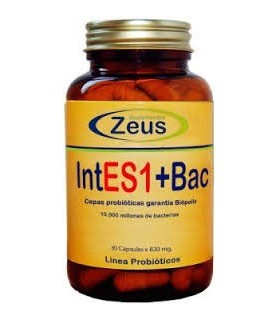 Intes1+Bac Probiótico  · Zeus · 90 Cápsulas