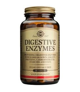 Enzimas digestivas · Solgar · 250 Comprimidos