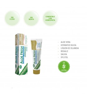 Dentífrico Aloe Fresh Compatible Homeopatia · ESI · 100ml