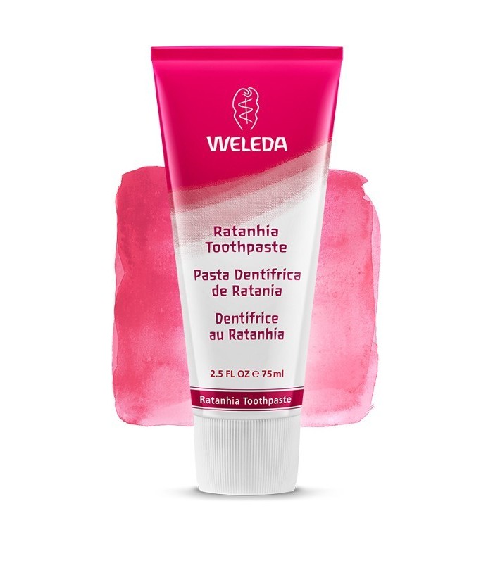 Pasta dentífrica de ratania · Weleda · 75ml