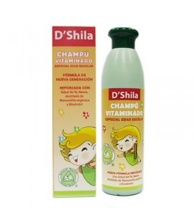 Champú vitaminado especial edad escolar · D´Shila · 250ml
