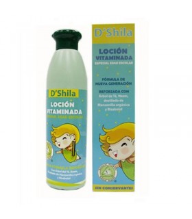 Loción vitaminada especial edad escolar · D´Shila · 250ml