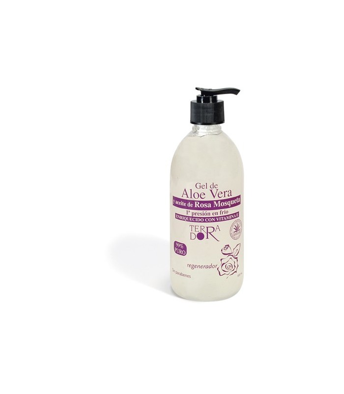 Gel de aloe vera y aceite de rosa mosqueta ·Derbos · 500ml
