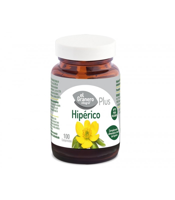 Hipérico Plus · El Granero Integral · 100 Comprimidos