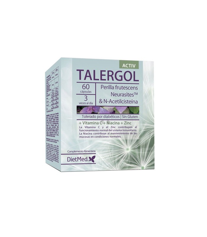 Talergol Activ · Dietmed · 60 Cápsulas