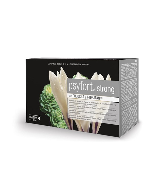 Psyfort Strong · Dietmed · 20 Ampollas