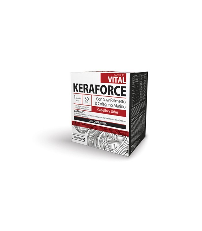 Keraforce Vital · Dietmed · 30 Cápsulas