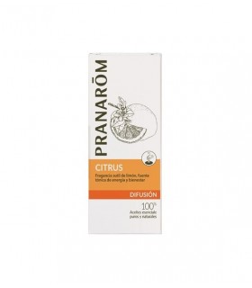 Aceite esencial para difusor aroma citrus · Pranarom · 30 ML