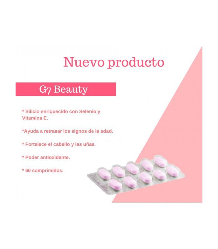 G7 BEAUTY SILICIUM 60 COMPRIMIDOS