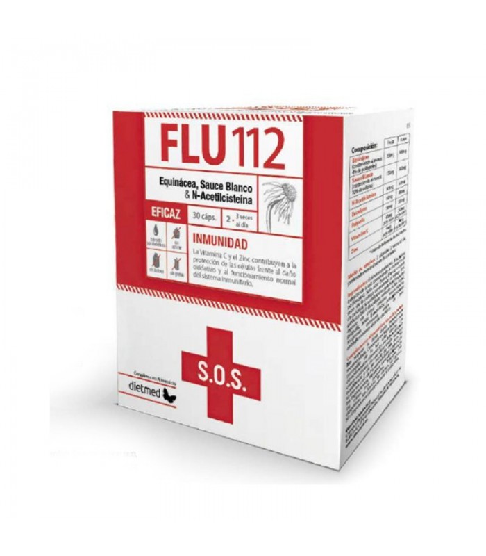 FLU 112 · Dietmed ·  30 Cápsulas