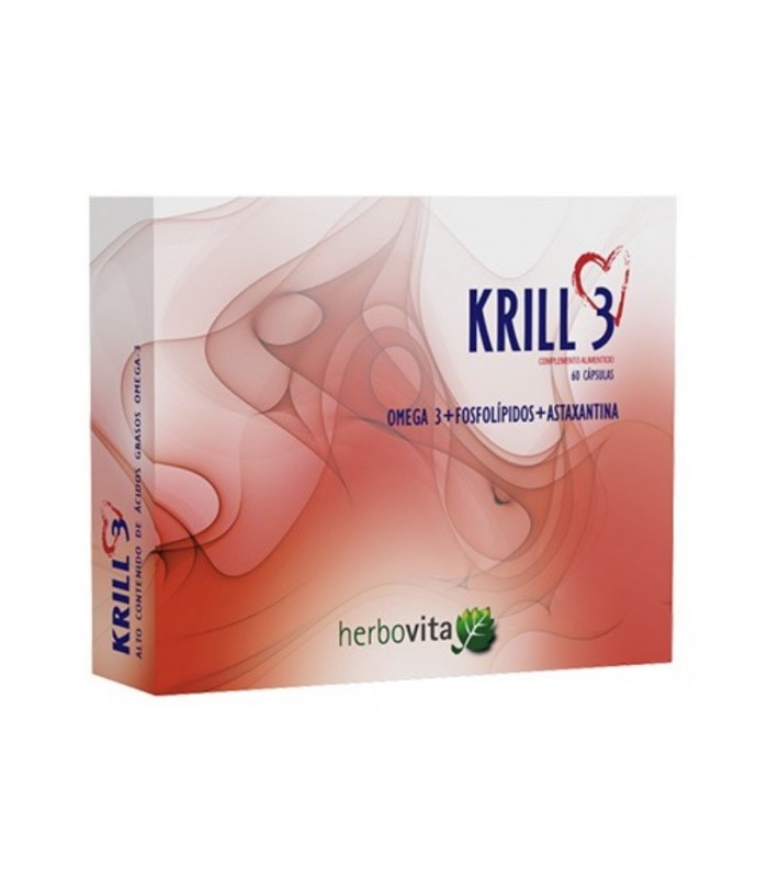 Krill 3 · Herbovita · 60 Cápsulas
