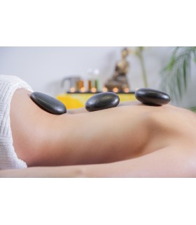 MASAJE PIEDRAS CALIENTES 1 HORA DURACIÓN