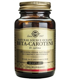 Beta-carotene · Solgar · 60 Cápsulas blandas