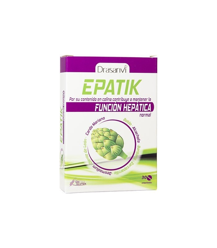 Epatik · Función hepática · Drasanvi · 30 Comprimidos