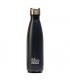 BOTELLA DE AGUA REUTILIZABLE · ACERO INOXIDABLE  · BBO IRISANA · NEGRO · 500 ML