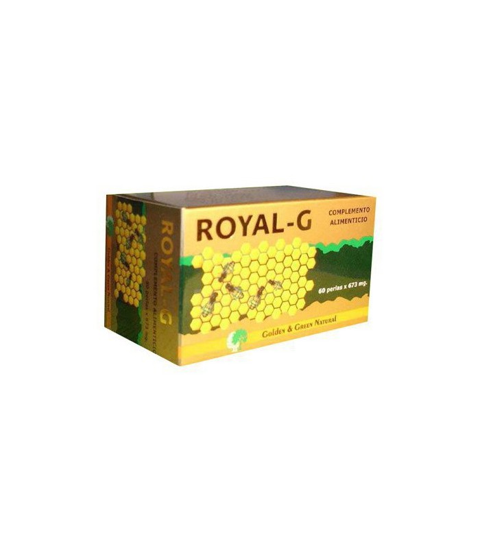 Royal-G · Golden Green Natural · 60 Perlas