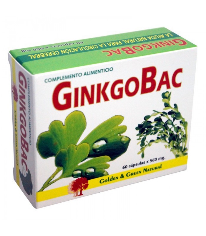 Gonkgobac · Golden Green natural · 60 Cápsulas