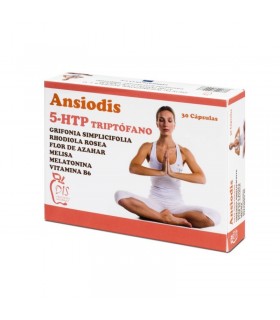 Ansiodis 5-HTP Triptófano · Dis · 30 Cápsulas