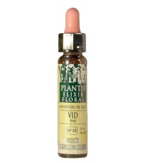 Elixir floral Nº 32 Vid · Plantis · 10 ML