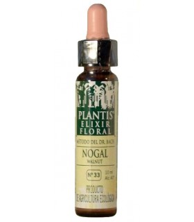 Elixir floral Nº 33 Nogal · Plantis · 10 ML