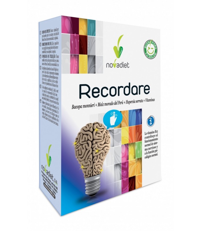 Recordare · Novadiet · 30 Cápsulas