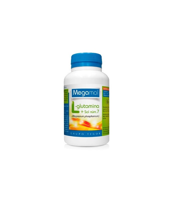 Megamol L-Glutamina + Sal Nº7 · Tegor · 100 Cápsulas