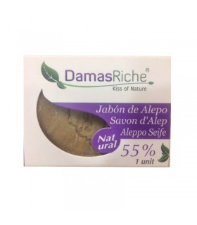 JABÓN ALEPO 55% · DAMAS RICHE