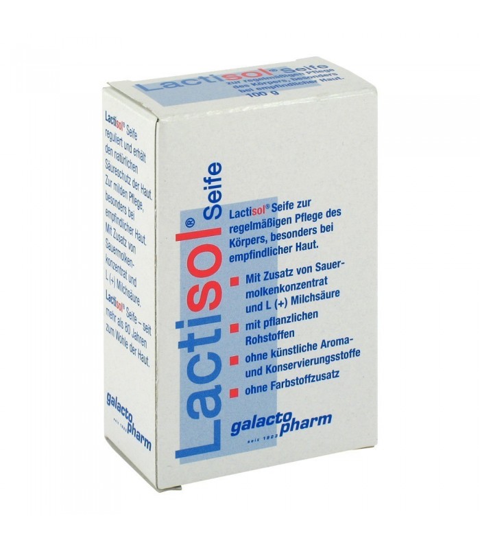 LACTISOL JABÓN EN PASTILLA · GALACTO PHARM · 100 GR