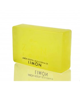 Jabón vegetal de glicerina de Limón · The zen room · Radhe Shyam · 125 gr