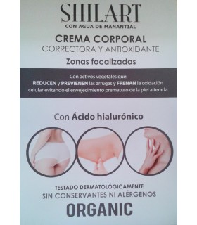 Crema corporal correctora y antioxidante · Shilart · 200ml