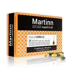 MARTINN NUGGELA & SULE ACCIÓN CAPILAR + DEPURATIVA · MUNDONATURAL · 60 CÁPSULAS