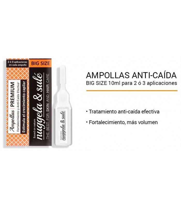 AMPOLLAS ANTI-CAÍDA DE CEBOLLA NUGGELA & SULE · MUNDONATURAL · 10 ML