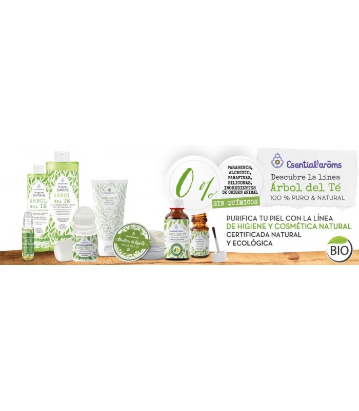 MICOESENTIAL  ÁRBOL DEL TÉ Y MANUKA · ESENTIAL AROMS · 10 ML