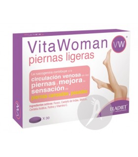 VitaWoman Piernas ligeras · Eladiet · 30 Comprimidos