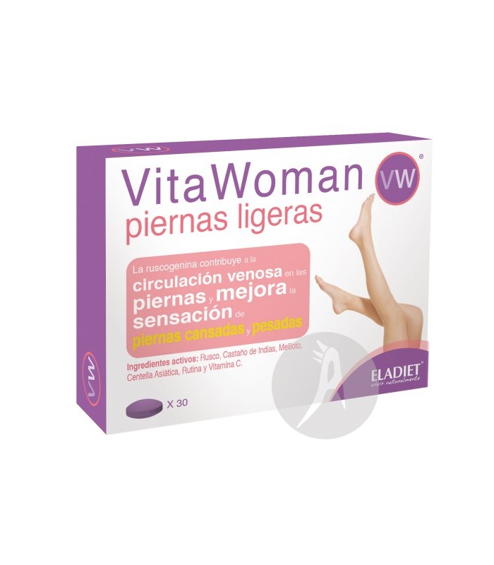 VitaWoman Piernas ligeras · Eladiet · 30 Comprimidos