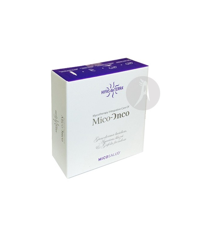 Mico-Onco · Hifas da terra · 30 Viales + 30 Cápsulas
