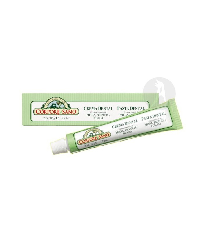 Dentífrico de mirra, própolis e hinojo · Corpore sano · 75 ml