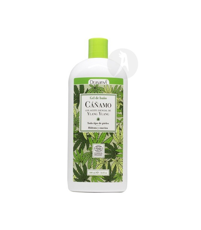 Gel de baño cáñamo con aceite esencial de ylang ylang · Drasanvi · 500 ml