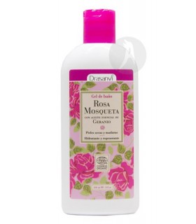 Gel de baño rosa mosqueta bio · Drasanvi · 250 ml