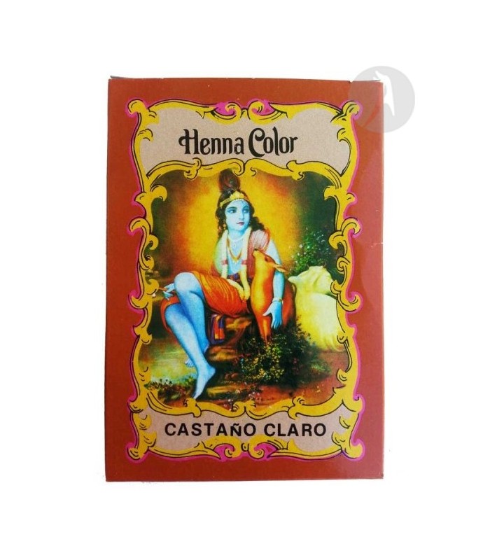 Henna Castaño Claro en polvo · Radhe shyam · 100 gr