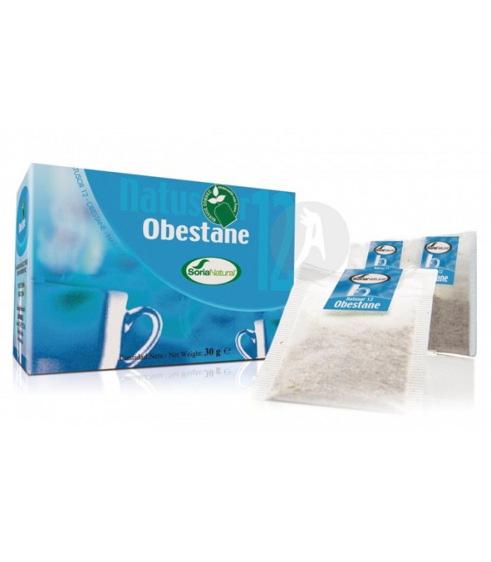 Natusor 12 Infusión Obestane · Soria Natural · 20 Bolsitas filtro