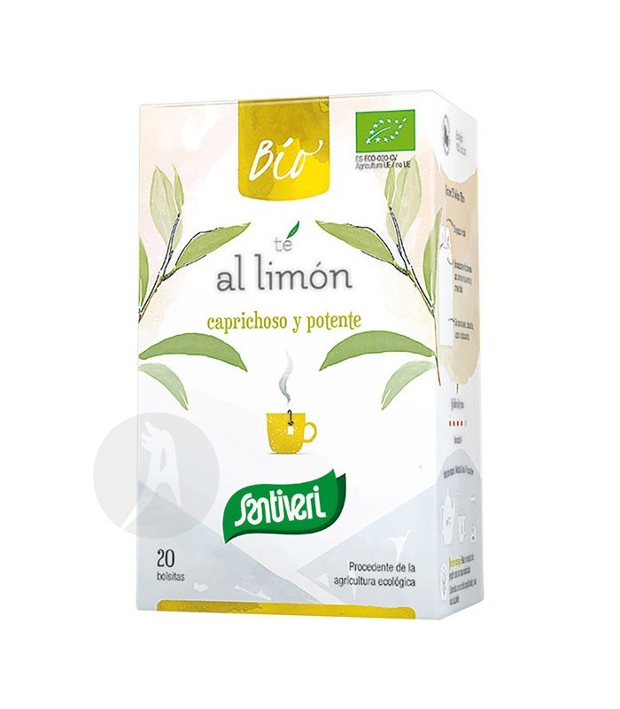 Té al limón Bio · Santiveri · 20 Bolsitas