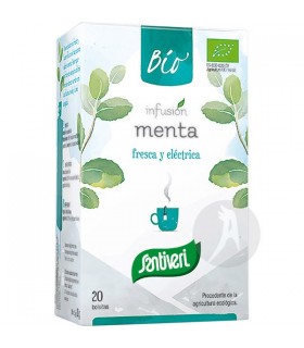 Infusión Menta Fresca Bio · Santiveri · 20 Bolsitas