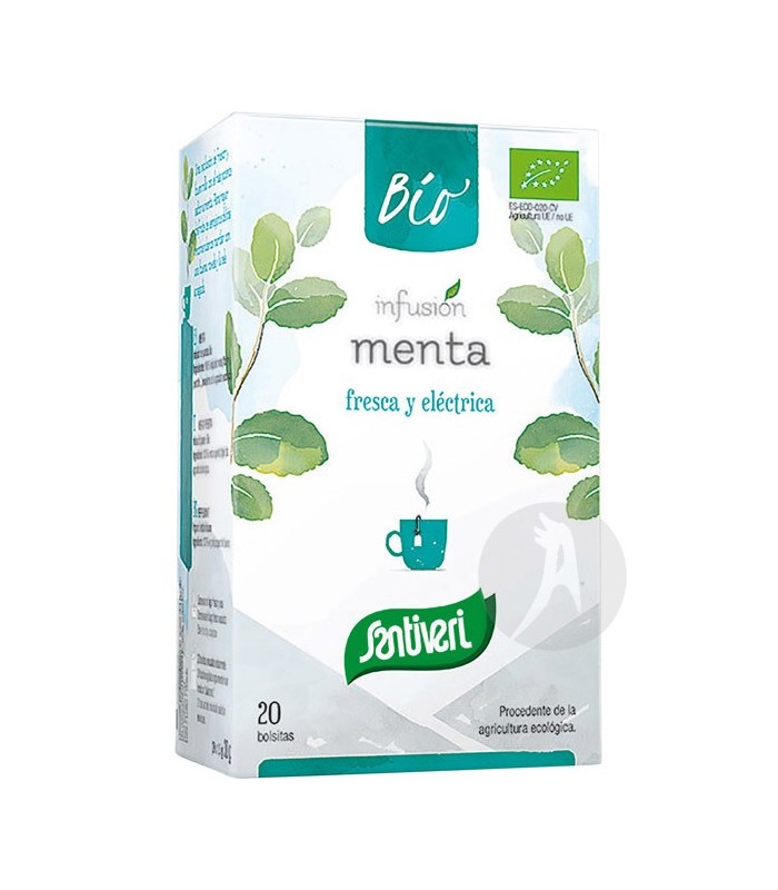 Infusión Menta Fresca Bio · Santiveri · 20 Bolsitas