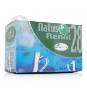 Natusor 28 Infusión Renal · Soria Natural · 20 Bolsitas Filtro