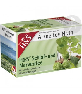 Arzneitee 11 (Infusión inquietud nerviosa) · H&S · 20 Bolsitas