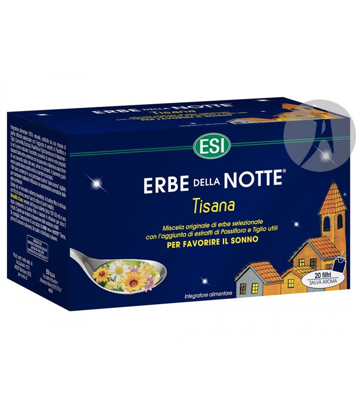 Erbe Della Notte Tisana · ESI · 20 Bolsitas