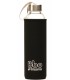 Botella de agua reutilizable de vidrio con funda de neopreno · BBO Irisana · 550 ml